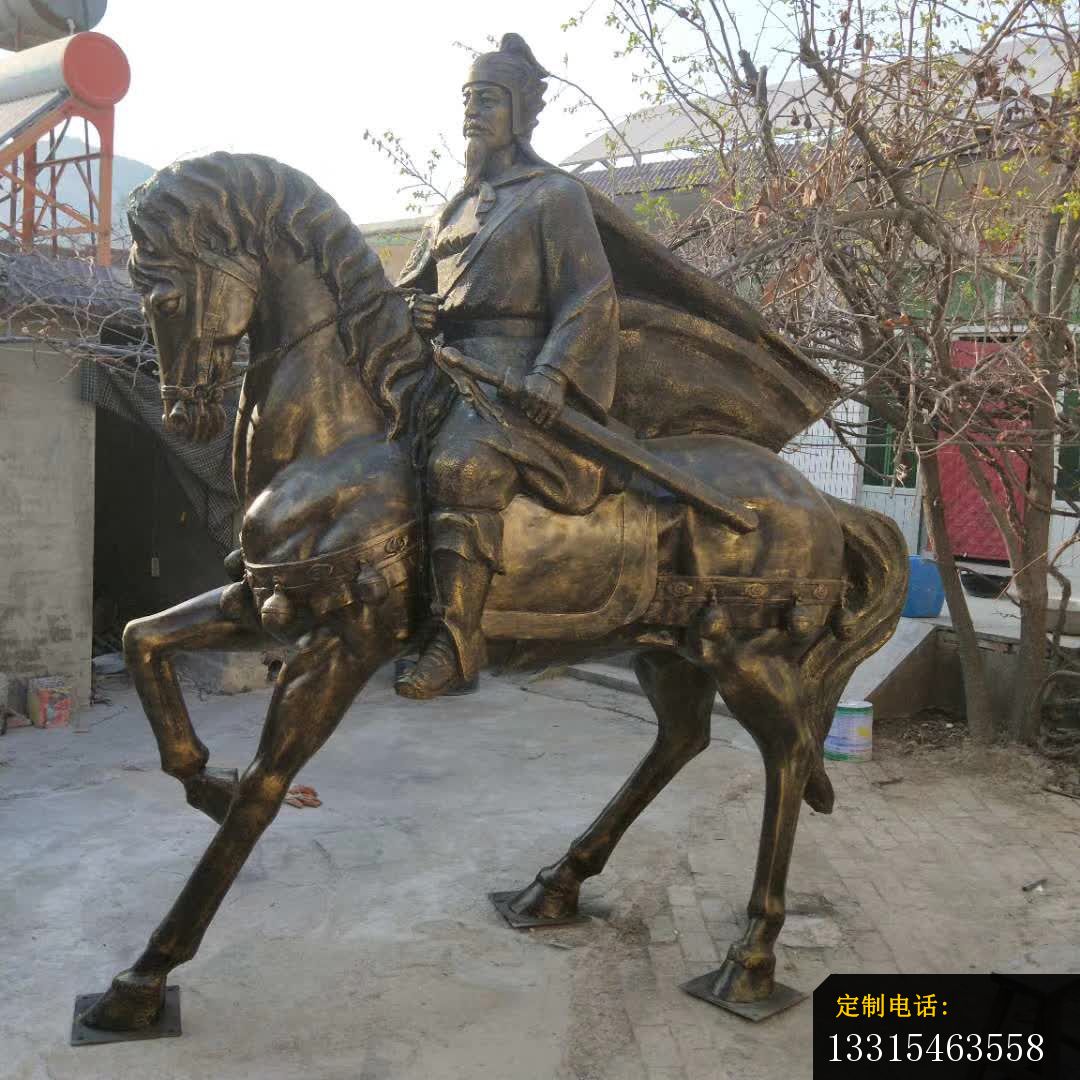 铜雕古代骑马人物雕塑 (1)_1080*1080