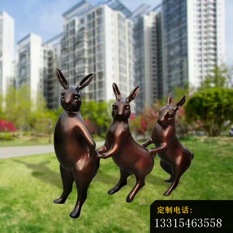 铜雕广场动物兔子_750*750