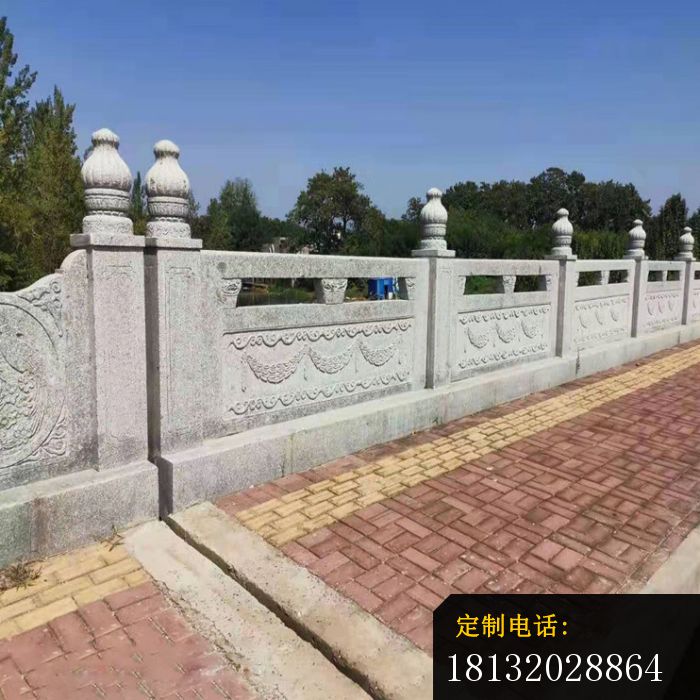 大理石浮雕栏板公园景观石雕 (5)_700*700