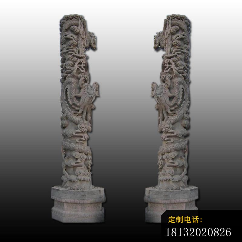 盘龙柱石雕广场景观雕塑 (1)_800*800