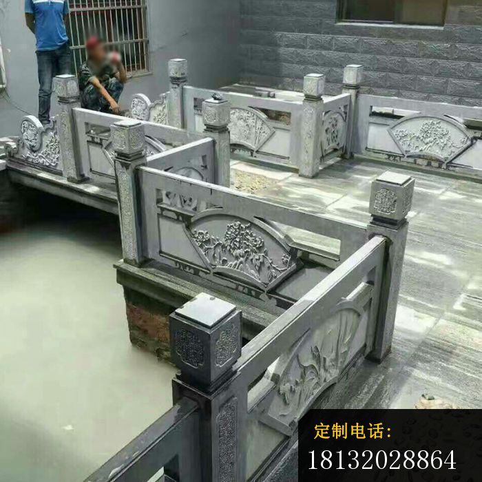 仿古石浮雕栏板园林景观石雕 (22)_700*700