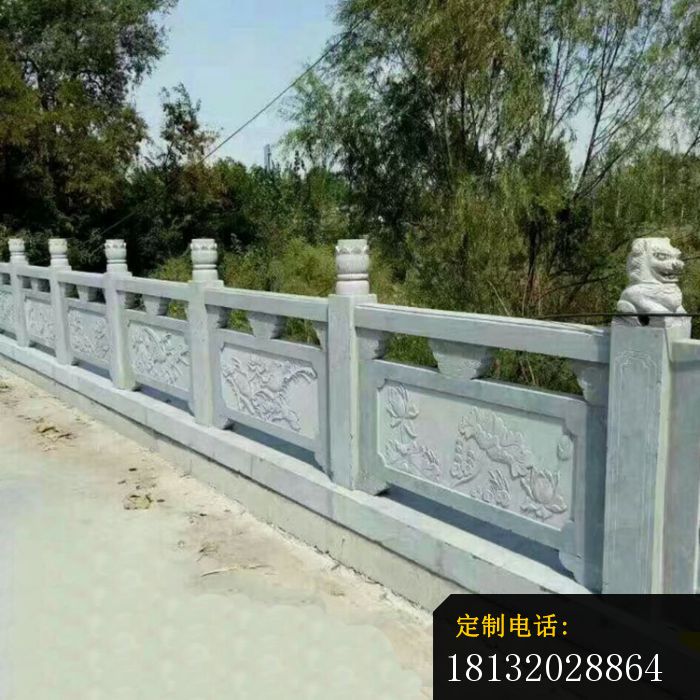 仿古石浮雕栏板园林景观石雕 (7)_700*700