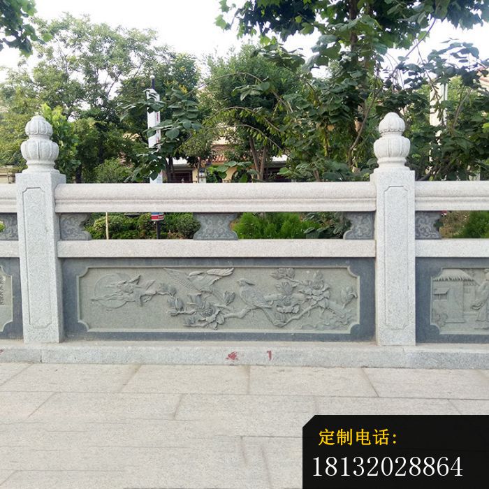 仿古石浮雕栏板园林景观石雕 (18)_700*700