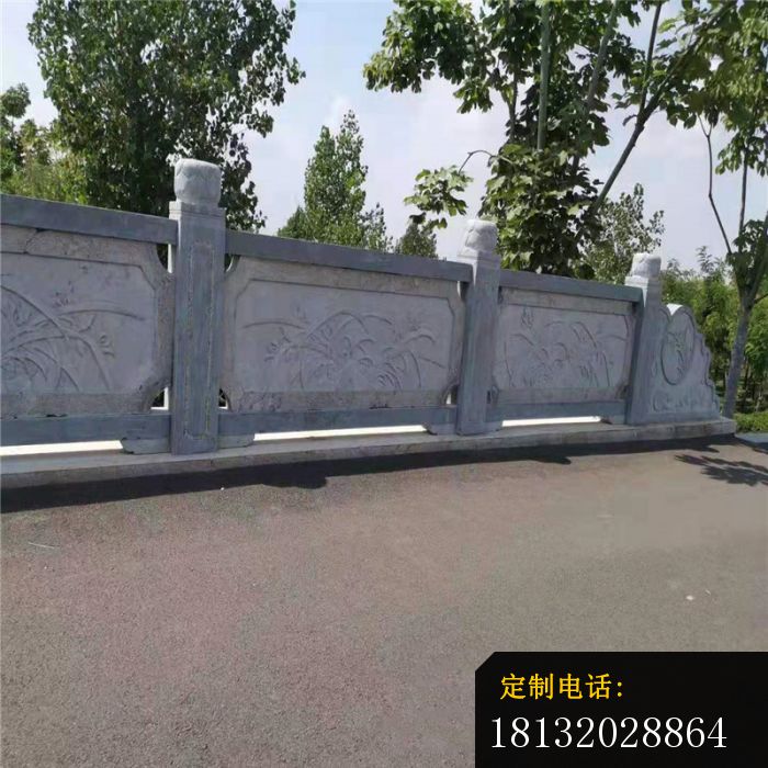 仿古石浮雕栏板园林景观石雕 (21)_700*700