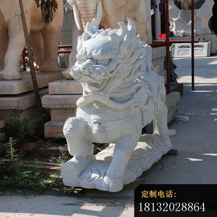 石雕麒麟企业景观石雕 (5)_700*700