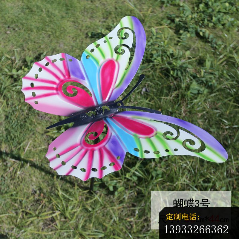 不锈钢蝴蝶插件雕塑_800*800