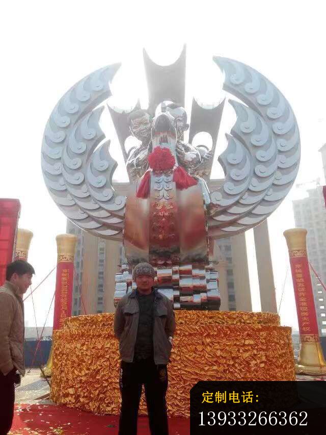 不锈钢城市广场景观雕塑_640*853