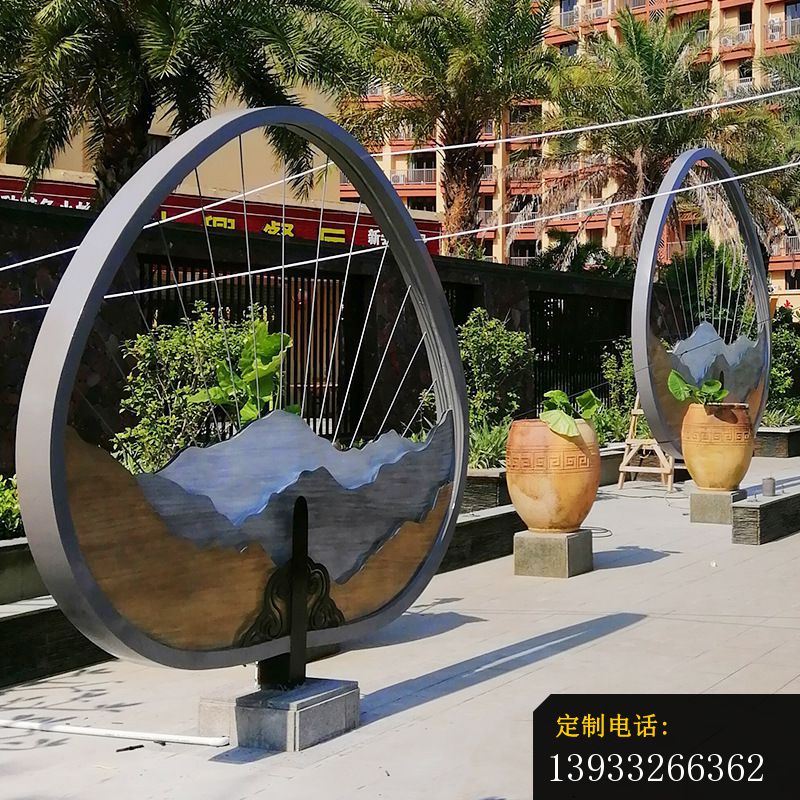 不锈钢广场造型灯饰景观雕塑_800*800
