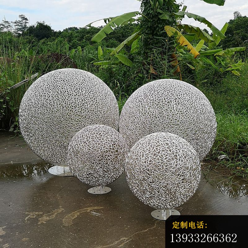 不锈钢户外圆球雕塑_800*800