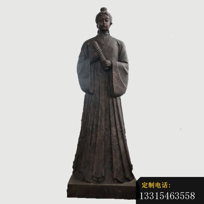 大型铜雕古代校园人物雕塑 (1)_800*800