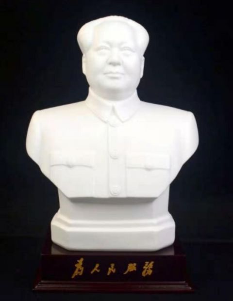 株洲毛泽东伟人胸像石雕