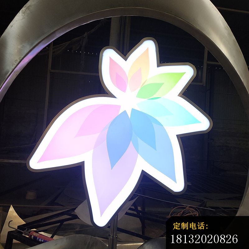 不锈钢城市创意灯光雕塑 (2)_800*800