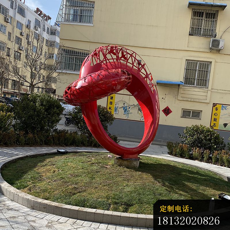 不锈钢小区镂空景观雕塑_800*800