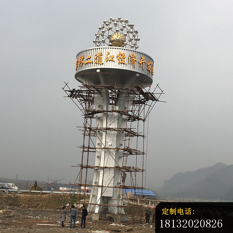 不锈钢企业经济开发区雕塑 (2)_800*800