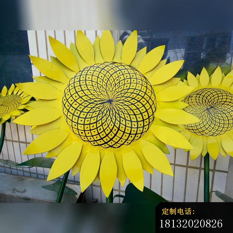 不锈钢向日葵雕塑 (2)_800*800