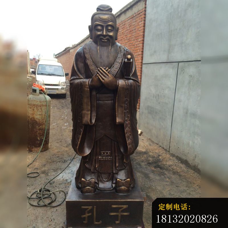 铸铜学校孔子雕像_800*800