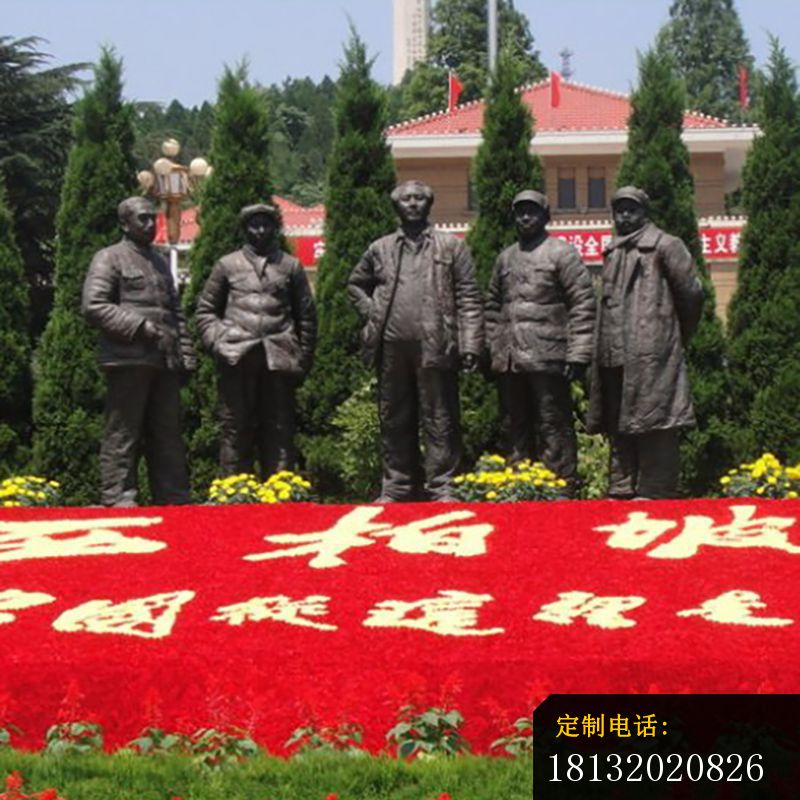 广场东方人物铜雕_800*800
