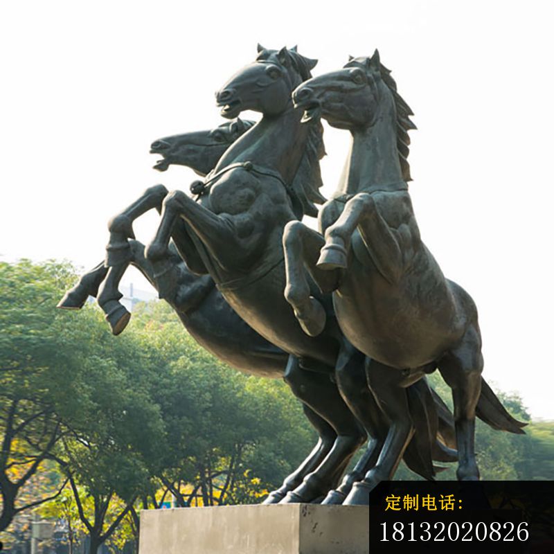 广场立马马铜雕_800*800
