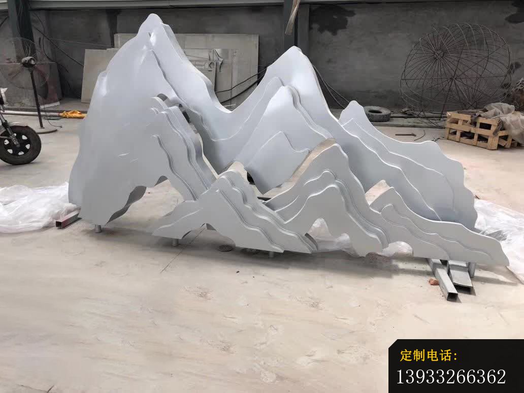 假山不锈钢抽象雕塑_1032*774