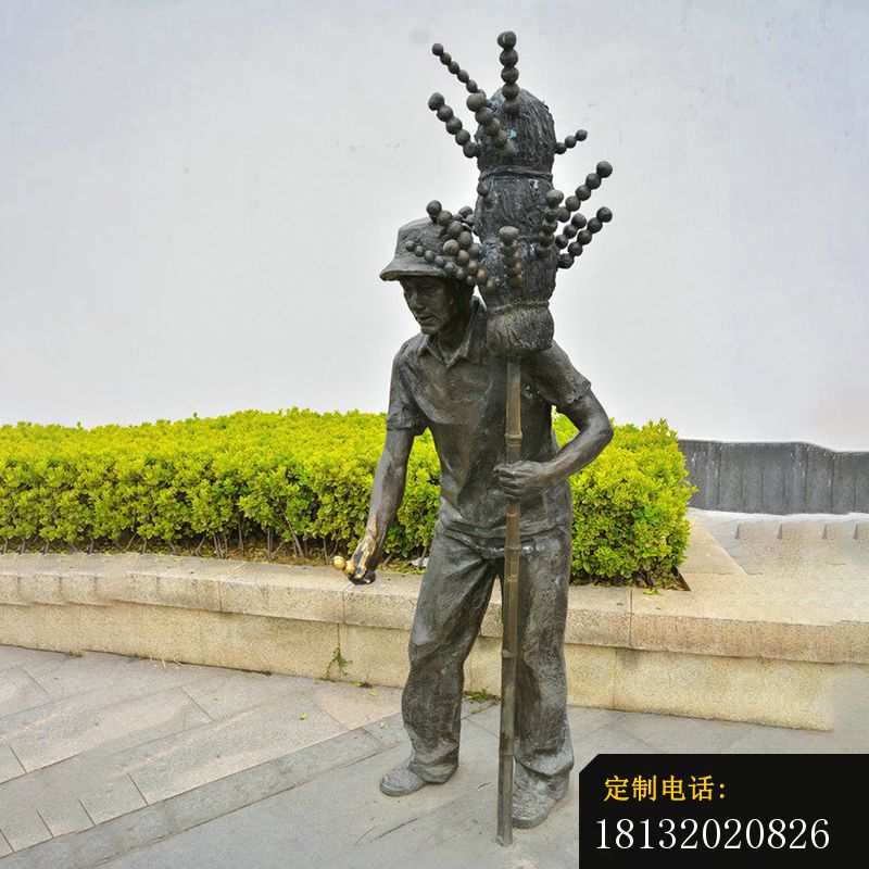 步行街买糖葫芦小品铜雕_800*800