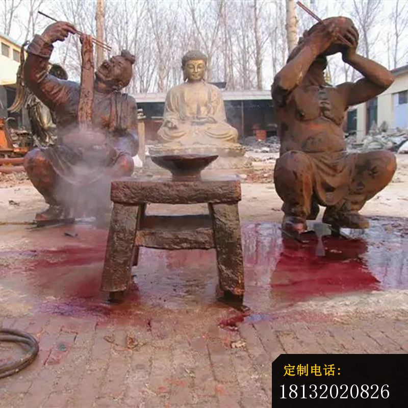 广场吃拉面人物铜雕 (3)_800*800