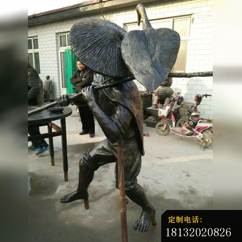 公园渔民打鱼人物铜雕 (3)_800*800