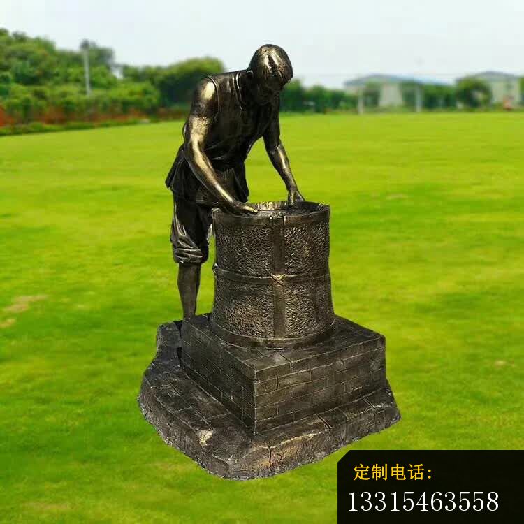 铜雕民俗人物雕塑 (1)_750*750