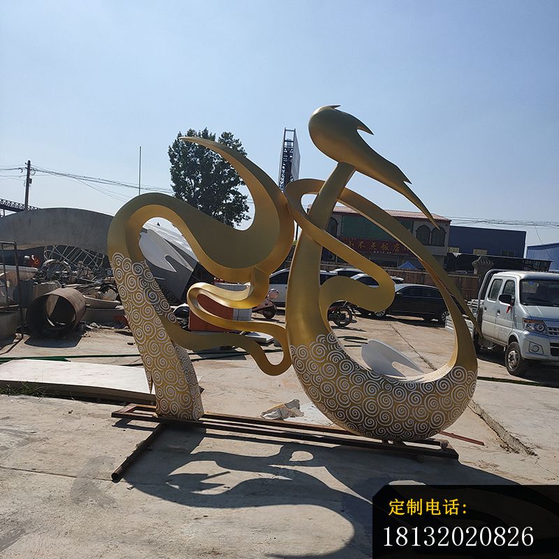 不锈钢广场和字景观雕塑 (3)_800*800