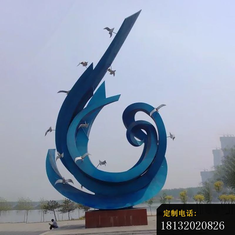 不锈钢广场鸽子雕塑_800*800