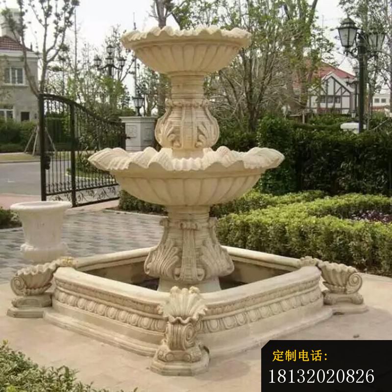 别墅庭院喷泉石雕_800*800