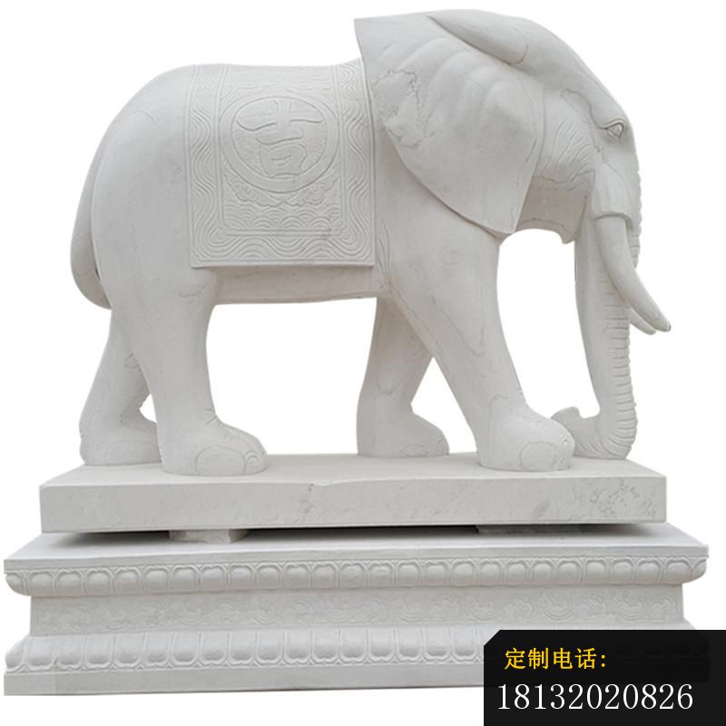 石雕公园立式动物大象_800*800