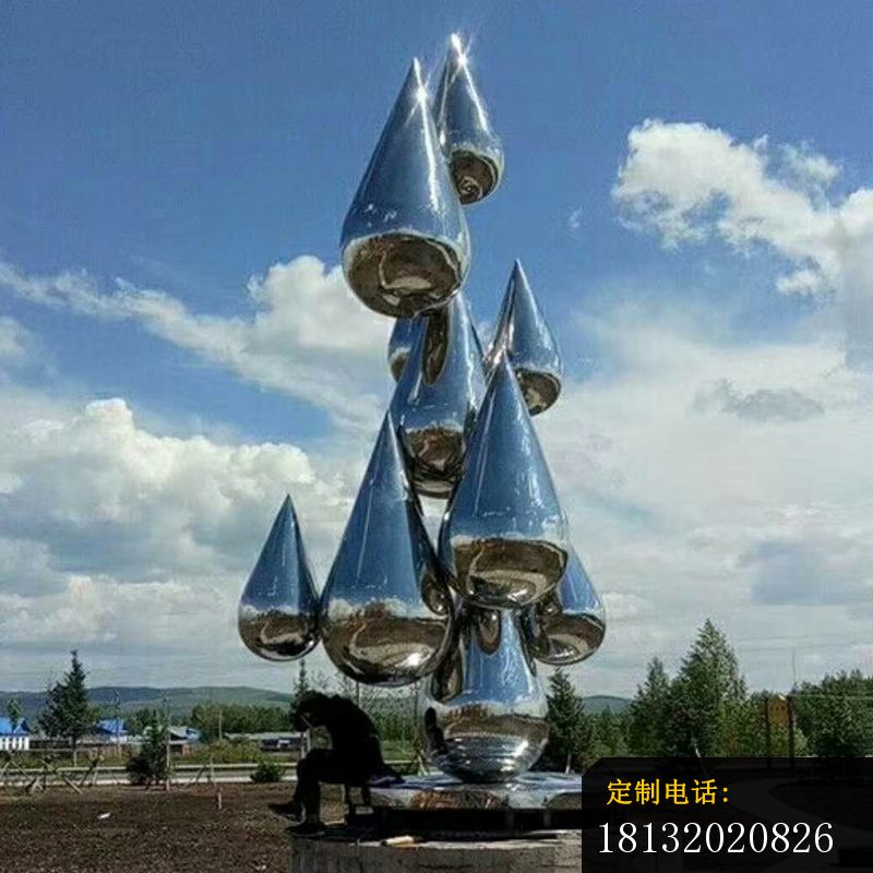 不锈钢镜面大型水滴_800*800