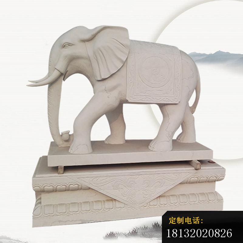 大理石公园大象雕塑_800*800