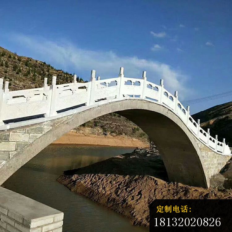 　　景区汉白玉拱桥雕塑_750*750
