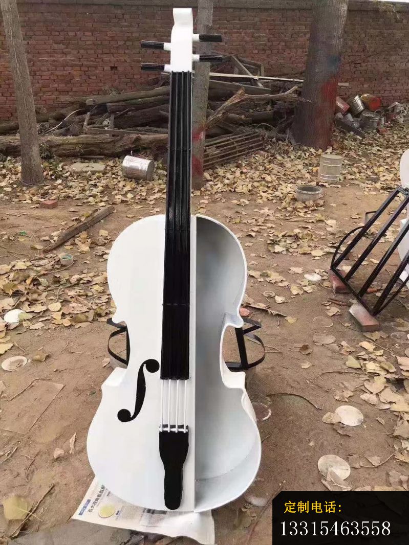 不锈钢抽象大提琴雕塑 (3)_799*1066