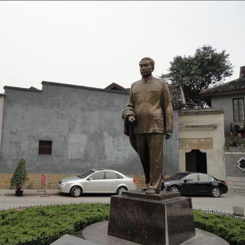 成都铜雕周恩来雕塑