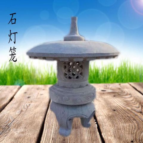 台州大理石公园石灯笼雕塑