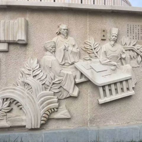 江门浮雕广场壁画装饰雕塑