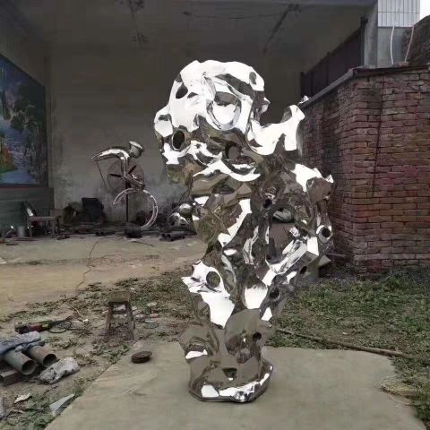 济南镜面不锈钢雕塑