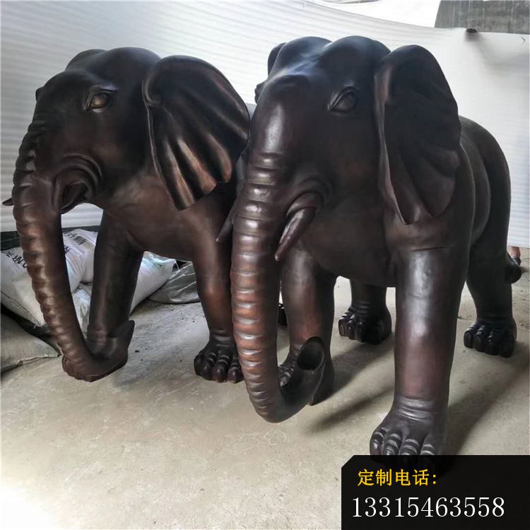 大象动物雕塑_750*750