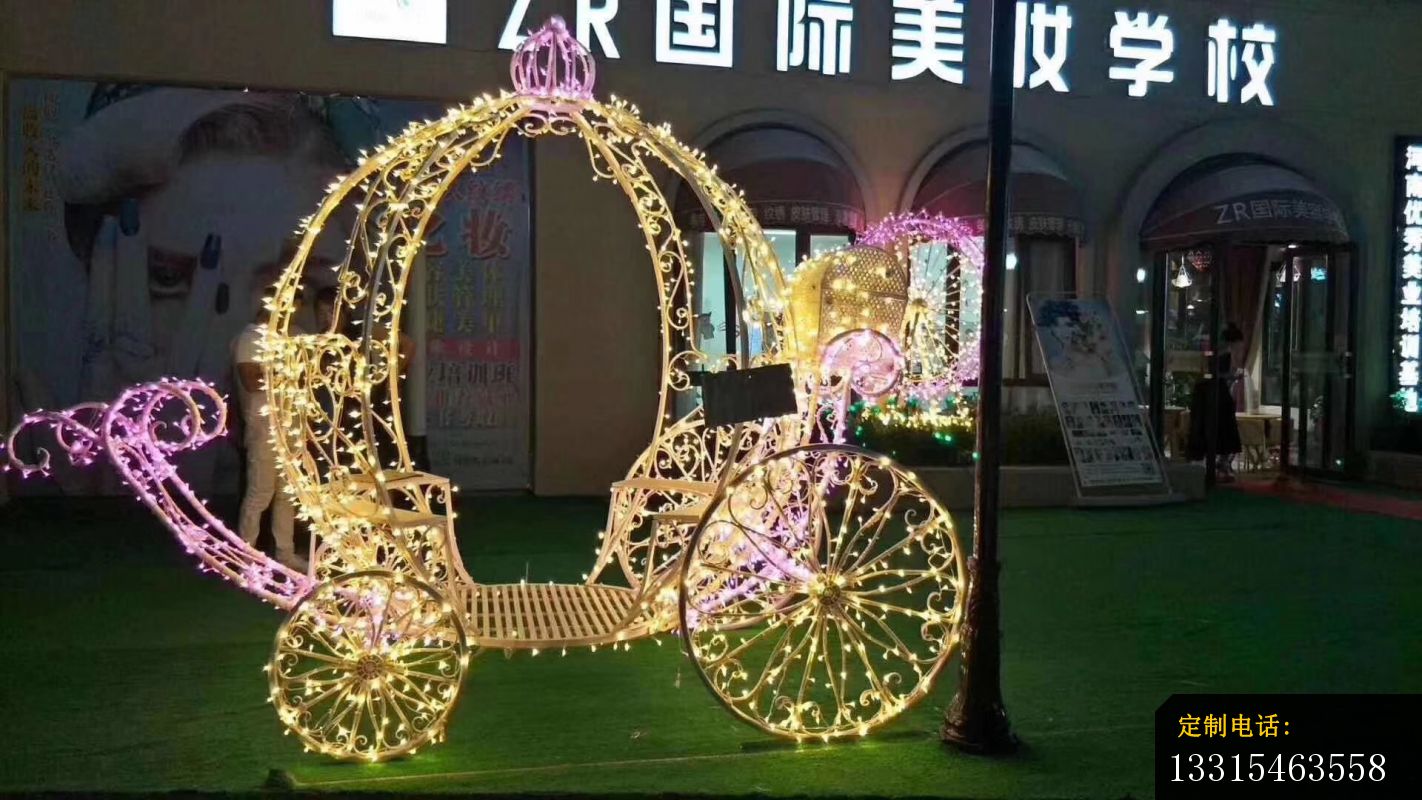 不锈钢公园艺术花车景观摆件 (2)_1422*800