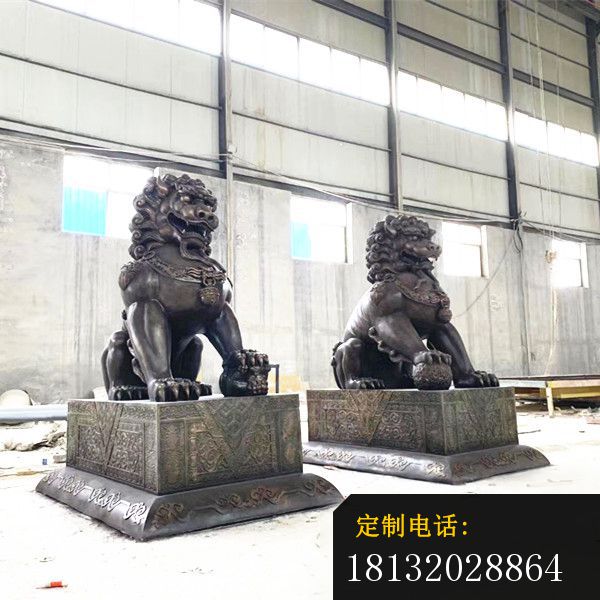 北京狮子铜雕_600*600