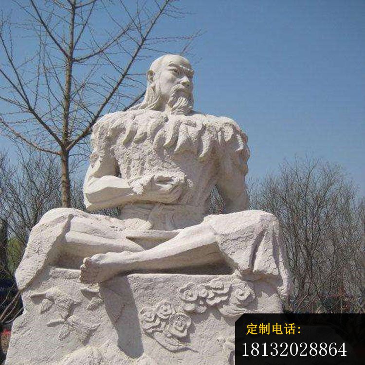 伏羲神话石雕_750*750