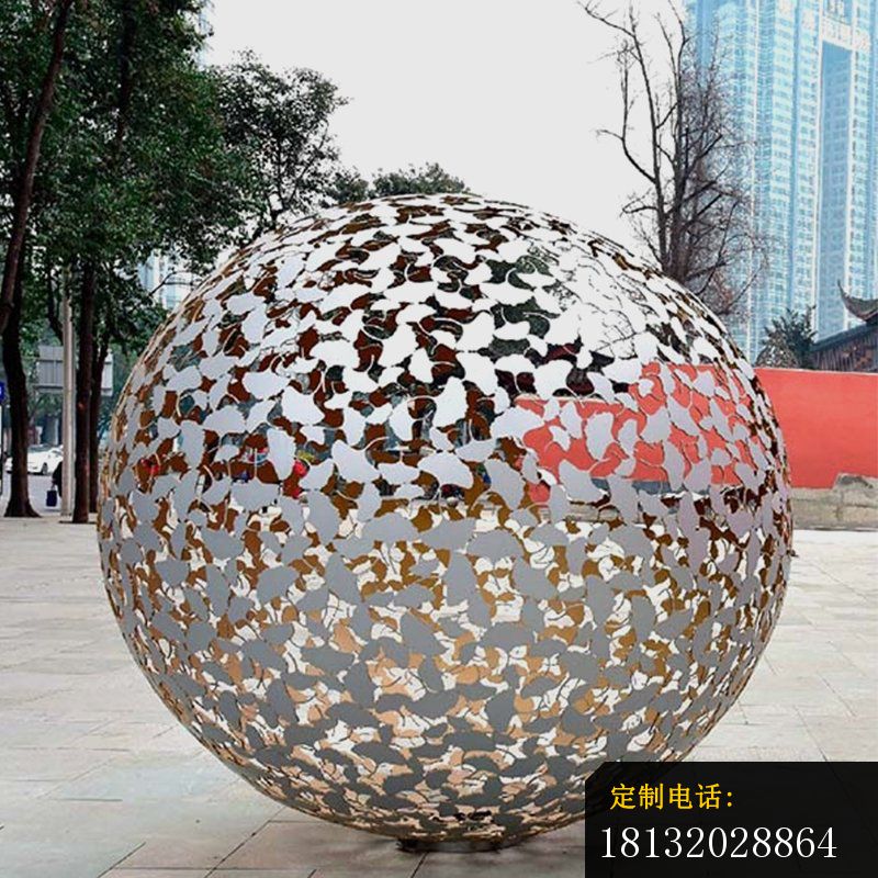 各种不锈钢镂空球造型雕塑 (2)_800*800