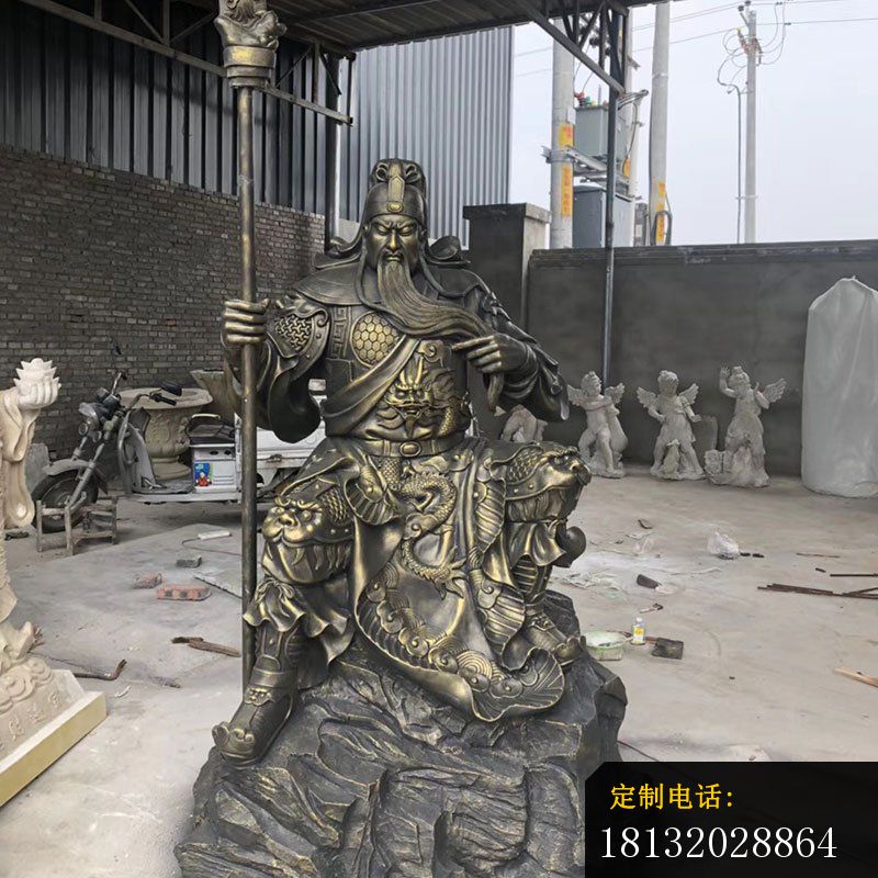 古代关公铜雕_800*800