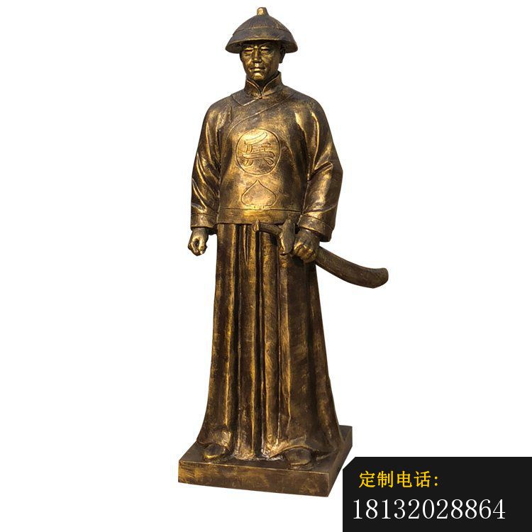 古代士兵铜雕_750*750