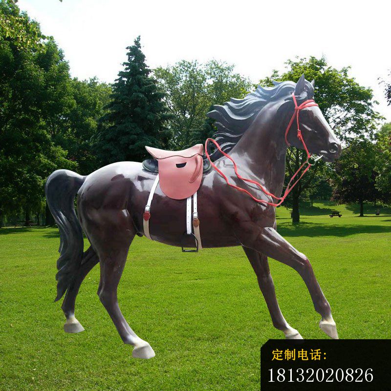 玻璃钢仿真奔马_800*800