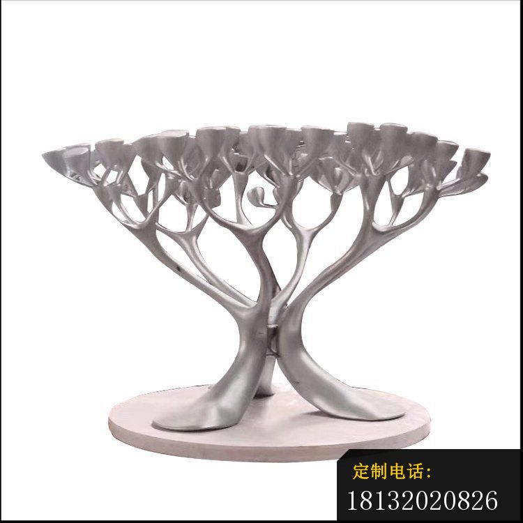 不锈钢抽象树雕塑_750*750