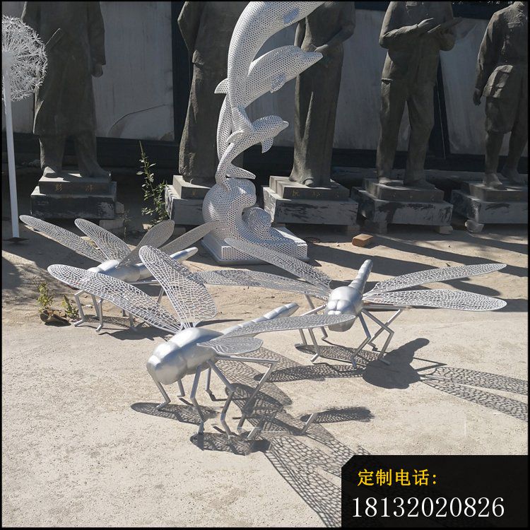 不锈钢镂空翅膀蜻蜓雕塑 (2)_750*750