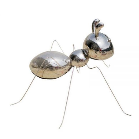 不锈钢镜面蚂蚁雕塑